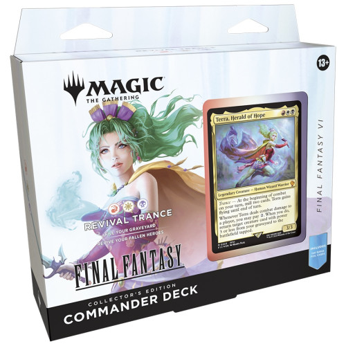 MTG - Final Fantasy - Commander Deck (Collector's Edition): Revival Trance MTG - Final Fantasy - Commander Deck (Collector's Edition): Revival Trance