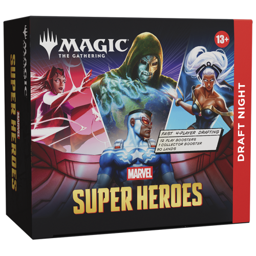 MTG - Marvel: Super Heroes - Draft Night Bundle MTG - Marvel: Super Heroes - Draft Night Bundle