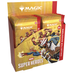 MTG - Marvel: Super Heroes - Collector Booster Box MTG - Marvel: Super Heroes - Collector Booster Box