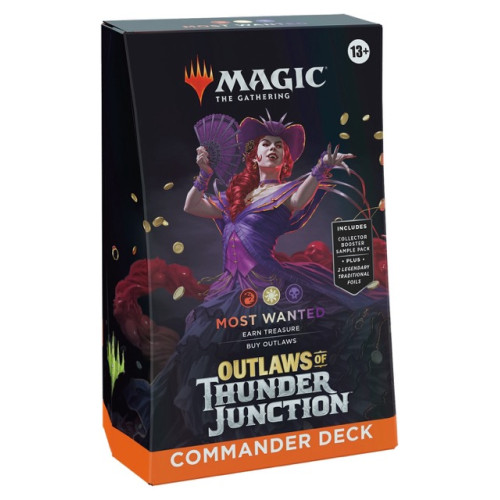 MTG - Outlaws of Thunder Junction- Commander Deck: Most Wanted