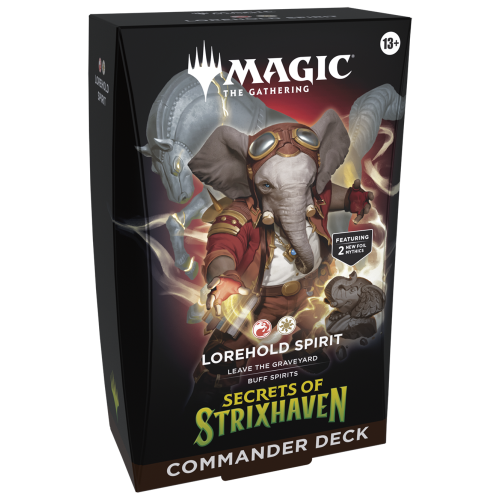 MTG - Secrets of Strixhaven - Commander Deck: Lorehold Spirit MTG - Secrets of Strixhaven - Commander Deck: Lorehold Spirit